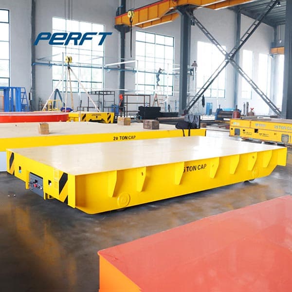 battery platform transfer car with lifting device 50 ton